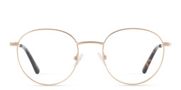 TRICE Logo Unisex Round Eyeglasses in Gold – Product Photo 1