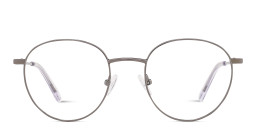 TRICE Logo Unisex Round Eyeglasses in Gunmetal – Product Photo 1