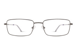 TRICE Logo Rectangle Eyeglasses in Gunmetal – Product Photo 1