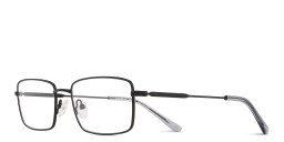 TRICE Logo Rectangle Eyeglasses in Black – Product Photo 2