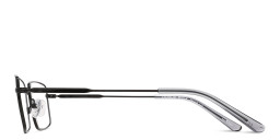 TRICE Logo Rectangle Eyeglasses in Black – Product Photo 3