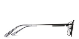 TRICE Logo Rectangle Eyeglasses in Black – Product Photo 4