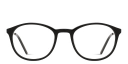 TRICE Logo Round Eyeglasses in Black – Product Photo 1