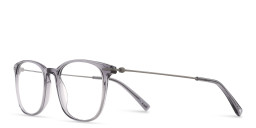 TRICE Logo Square Eyeglasses in Grey – Product Photo 2