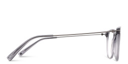 TRICE Logo Square Eyeglasses in Grey – Product Photo 4