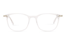 Shop TRICE Logo Square Eyeglasses in Clear online.