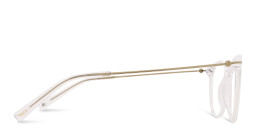 TRICE Logo Square Eyeglasses in Clear – Product Photo 4