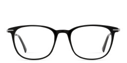 TRICE Logo Square Eyeglasses in Black – Product Photo 1