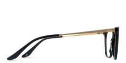 TRICE Logo Cat-Eye Eyeglasses in Black – Product Photo 4