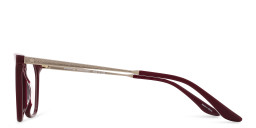 TRICE Logo Cat-Eye Eyeglasses in Burgundy – Product Photo 3