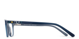TRICE Logo Kids Square Eyeglasses in Blue – Product Photo 3