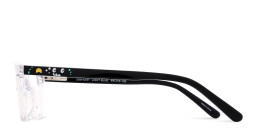 TRICE Logo Kids Square Eyeglasses in Clear – Product Photo 3