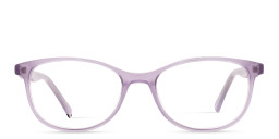 TRICE Logo Kids Cat-Eye Eyeglasses in Purple – Product Photo 1
