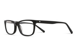 TRICE Logo Kids Rectangle Eyeglasses in Black – Product Photo 2