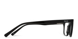 TRICE Logo Kids Rectangle Eyeglasses in Black – Product Photo 4