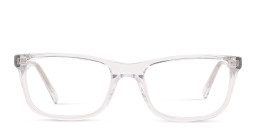 TRICE Logo Kids Rectangle Eyeglasses in Crystal – Product Photo 1