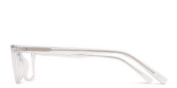 TRICE Logo Kids Rectangle Eyeglasses in Crystal – Product Photo 3