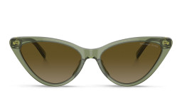 Michael Kors Harbour Island Cat-Eye Sunglasses in Green – Product Photo 1