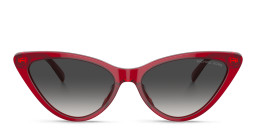 Michael Kors Harbour Island Cat-Eye Sunglasses in Red – Product Photo 1
