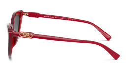 Michael Kors Harbour Island Cat-Eye Sunglasses in Red – Product Photo 3