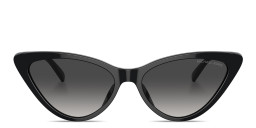 Michael Kors Harbour Island Cat-Eye Sunglasses in Black – Product Photo 1
