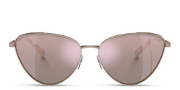 نظارات شمسية كورتيز طراز كات آي من مايكل كورس بلون ذهبي وردي - صورة المنتج 1