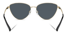 Michael Kors Cortez Cat-Eye Sunglasses in Gold – Product Photo 4