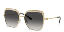 Michael Kors Greenpoint Oversized Square Sunglasses in Gold – Product Photo 2