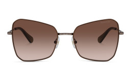 Swarovski Crystal Cat-Eye Sunglasses in Brown – Product Photo 1