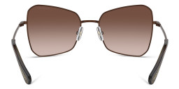 Swarovski Crystal Cat-Eye Sunglasses in Brown – Product Photo 4