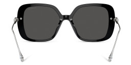 Swarovski Crystal-Embellished Oversized Square Sunglasses in Black – Product Photo 4