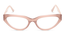 Guess Logo Cat-Eye Eyeglasses in Pink – Product Photo 1