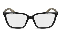 Calvin Klein Logo Rectangle Eyeglasses in Black – Product Photo 1