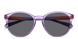 Polaroid Kids Logo Kids Round Sunglasses in Purple – Product Photo 3