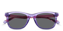 Polaroid Kids Logo Kids Square Sunglasses in Purple – Product Photo 3