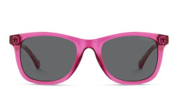 Polaroid Kids Logo Kids Square Sunglasses in Pink/Grey – Product Photo 3