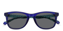 Polaroid Kids Logo Kids Square Sunglasses in Blue – Product Photo 3