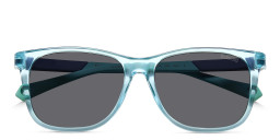 Polaroid Kids Logo Kids Square Sunglasses in Blue – Product Photo 3