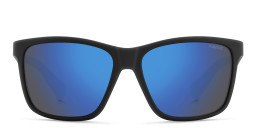 Polaroid Kids Logo Kids Rectangle Sunglasses in Black – Product Photo 1