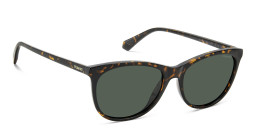 Polaroid Logo Cat-Eye Sunglasses in Havana – Product Photo 4