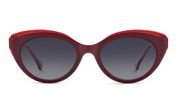 Carolina Herrera Logo Cat-Eye Sunglasses in Red – Product Photo 1