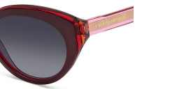 Carolina Herrera Logo Cat-Eye Sunglasses in Red – Product Photo 3