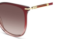 Carolina Herrera Logo Square Sunglasses in Red – Product Photo 3