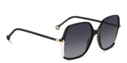 Carolina Herrera Logo Oversized Square Sunglasses in Black – Product Photo 4
