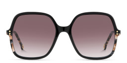Carolina Herrera Logo Oversized Square Sunglasses in Black/Pink – Product Photo 2