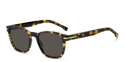 Hugo Boss Logo Square Sunglasses in Tortoise – Product Photo 2