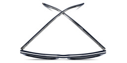 Tommy Hilfiger Logo Rectangle Sunglasses in Blue – Product Photo 3