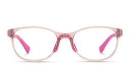 Shop Polaroid Kids Logo Kids Rectangle Eyeglasses in Pink online.