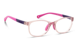 Shop Polaroid Kids Logo Kids Rectangle Eyeglasses in Pink online.