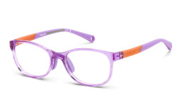 Shop Polaroid Kids Logo Kids Rectangle Eyeglasses in Purple online.